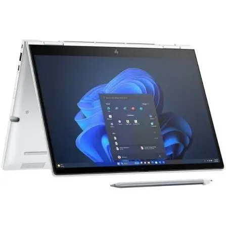 HP EliteBook 8 Flip G1i Notebook AI - AI PC - diseño plegable - Intel Core Ultra 5 - 225U / hasta 4.8 GHz - Win 11 Pro - Intel Graphics - 16 GB RAM - 512 GB SSD NVMe - 13.3" IPS pantalla táctil 1920 x 1200 - NFC, Wi-Fi 7, Bluetooth - plata glaciar - con HP Wolf Pro Security Edition (1 año)