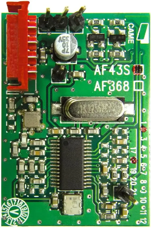 CAME CARTE DE RADIO FREQUENCE EMBROCHABLE EN