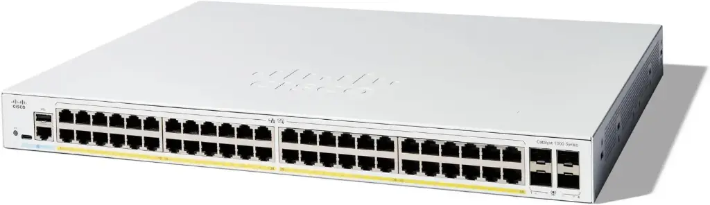 C1300-48P-4G, Cisco C1300 Switch, 48x PoE+ 370W/4x SFP/Rackmount