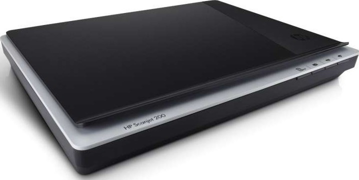  HP Scanjet 200 Flatbed Scanner - Photo, 2400 x 4800 optical  - L2734A