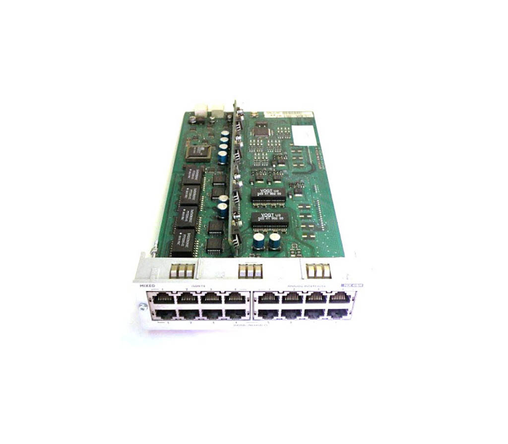 Alcatel-Lucent Carte mixte RNIS / 4 T0 + 4 UAI + 8 SLI (4/4/8-2) - 3EH73096AC