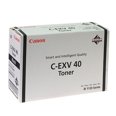 C-EXV40  (3480B006), Black Toner ~6000 pages