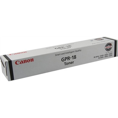 Canon GPR-18 Toner Cartridge (Black) 0384B003AA for ImageRunner 2016 2020 2025 2030 2318 2420 
