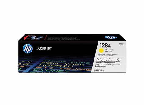 HP 128A Yellow Toner - CE 322A ~1300 pages