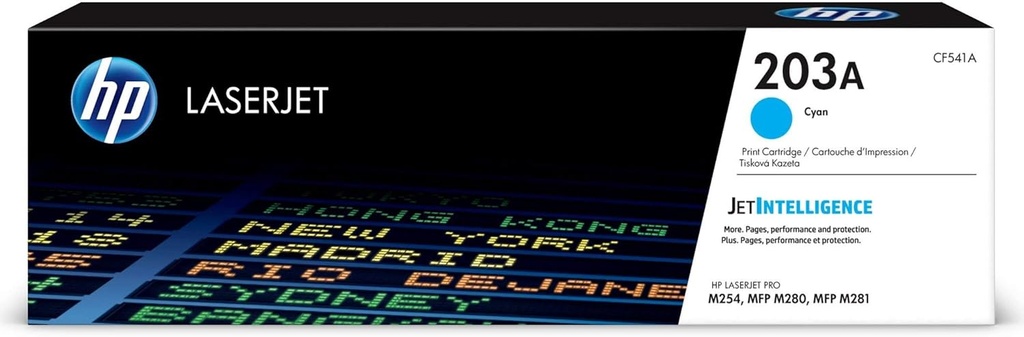 HP 203A cyan toner   CF541A - 1,300 pages