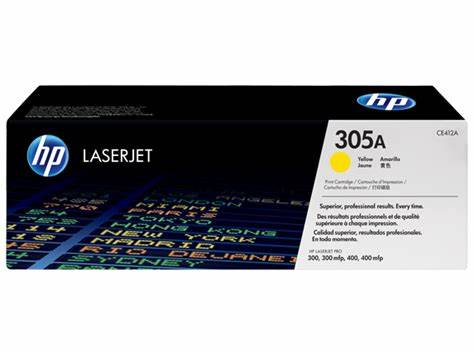 HP 305A Yellow Toner - CE412A