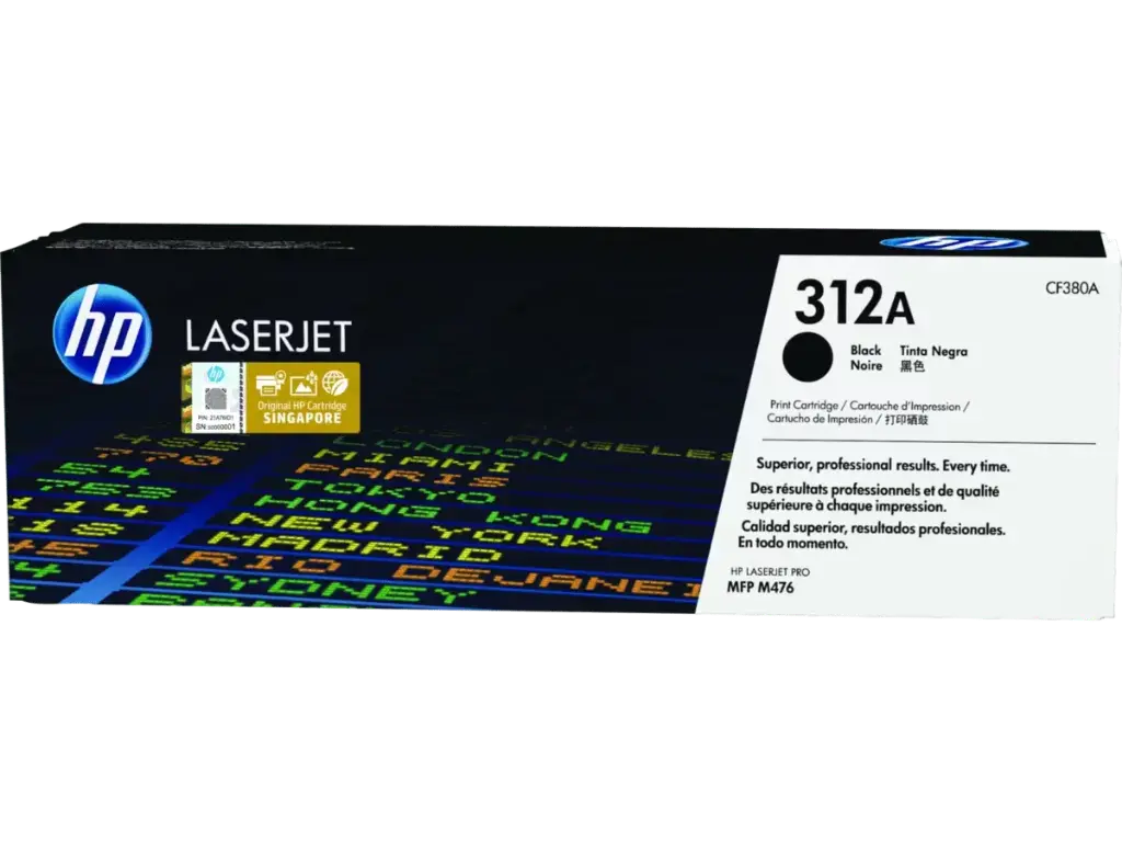 HP 312A Black Toner - CF380A