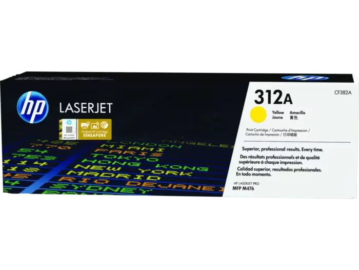 HP 312A Yellow Toner - CF382A