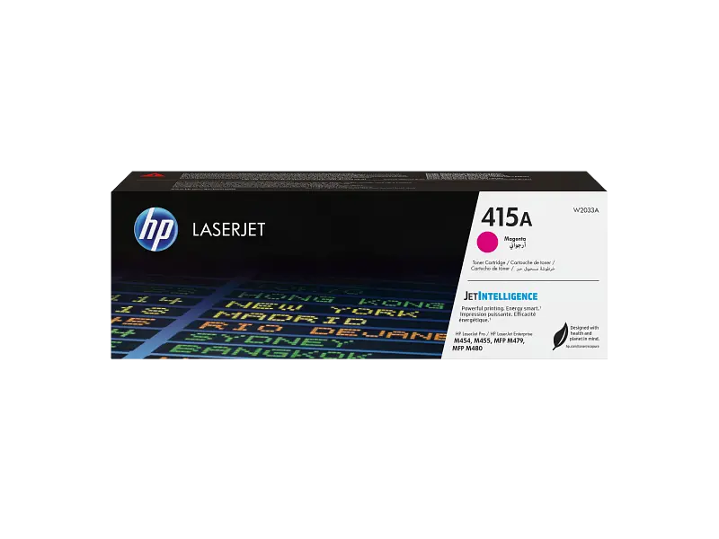 HP 415A Black Laserjet Toner Cartridge - W2030A ~2400 pages