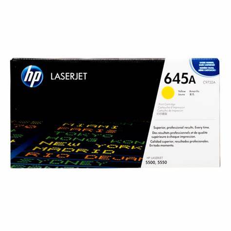 HP 645A Yellow Toner - C9732A ~12000 pages