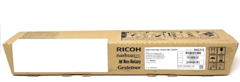 RICOH TONER IM C2500/C2000/842312 YLW 10.5K